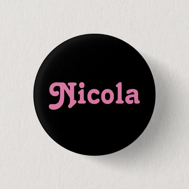 Button Nicola (Front)