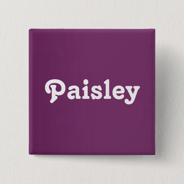 Button Paisley (Front)