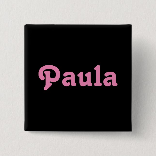 Button Paula (Front)