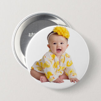 Button photo cute baby