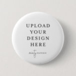 Button Pin 2-1/4"<br><div class="desc">Customise your button pin design in Templett. After you are done editing,  download your file in a JPG format (don't forget to turn on the bleed option). Upload your design here by clicking on the blue "Personalise" button.</div>