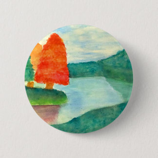 Button Pin - Autumn Lakes