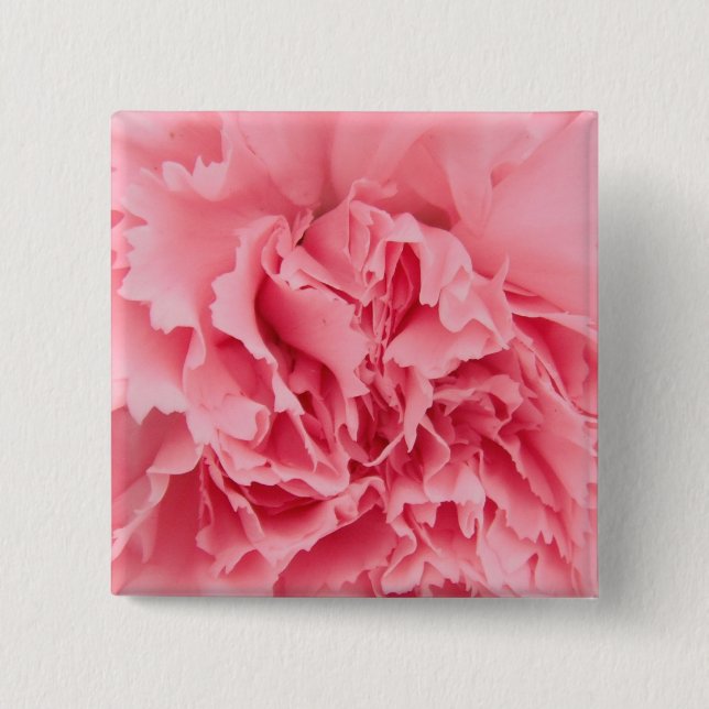 Button Pink Carnation Close Up (Front)