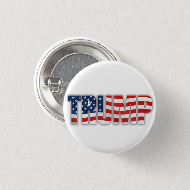 Button Pins for Election (Front & Back)