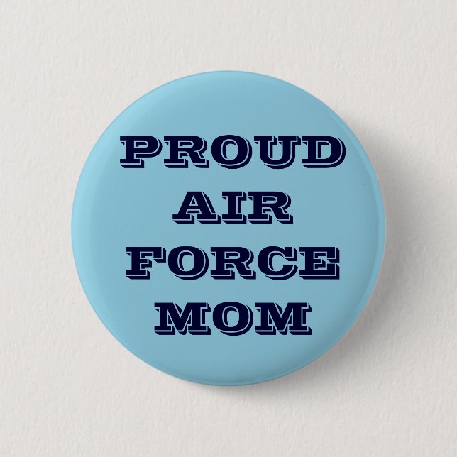 Button Proud Air Force Mum (Front)