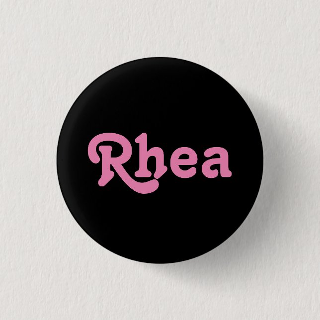 Button Rhea (Front)