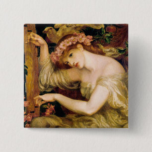 Button: Rossetti - Sea Spell 15 Cm Square Badge