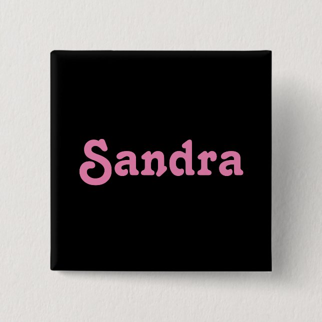 Button Sandra (Front)