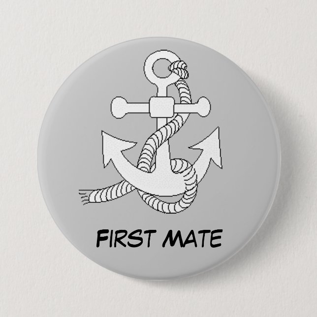 Button - Ships Anchor (Front)