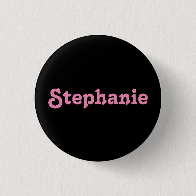 Button Stephanie (Front)