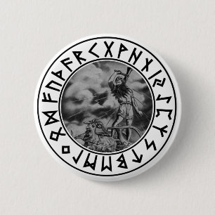 button Thor rune shield