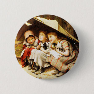 Button: Three Little Kittens 6 Cm Round Badge