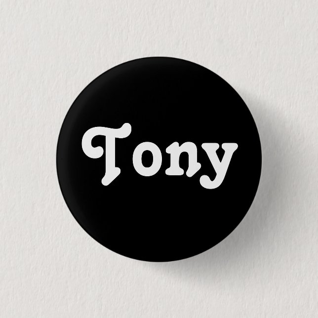 Button Tony (Front)