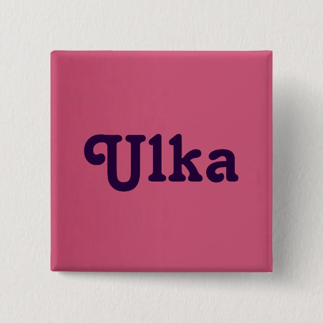 Button Ulka (Front)