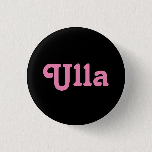 Button Ulla (Front)