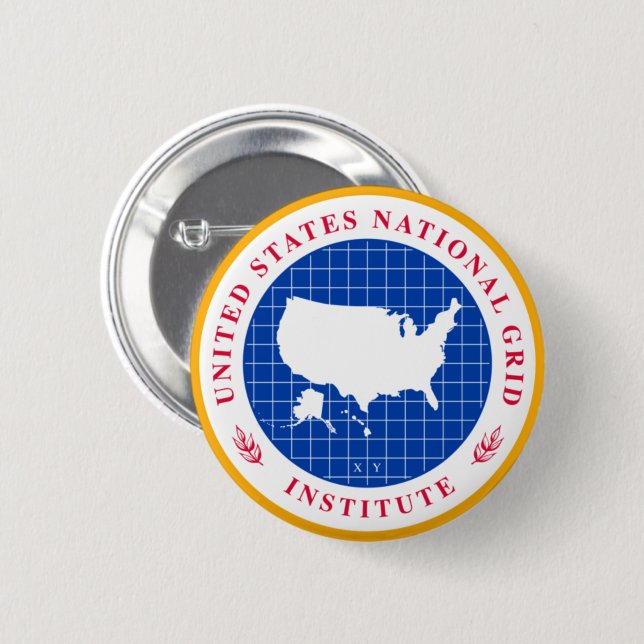 Button - USNG Institute  (Front & Back)