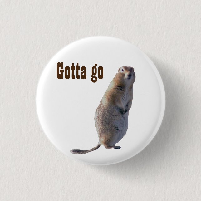 Button w/ prairie dog (Front)