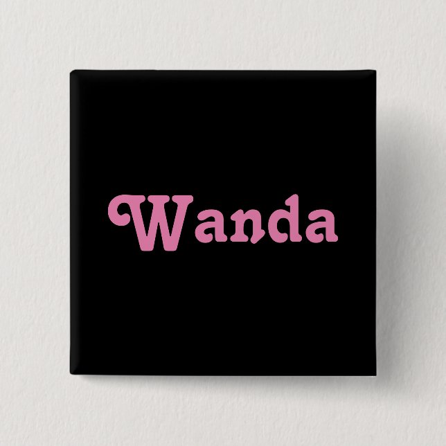 Button Wanda (Front)
