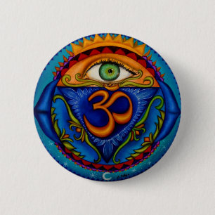 Button with 6th chakra