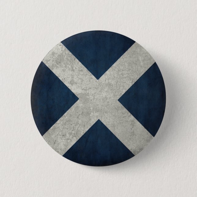 Button with Dirty Flag from Scotland (Front)
