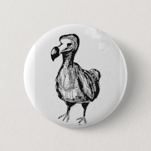 Button with Dodo (Front)