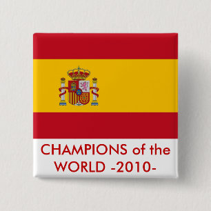 Button with Flag of Spain