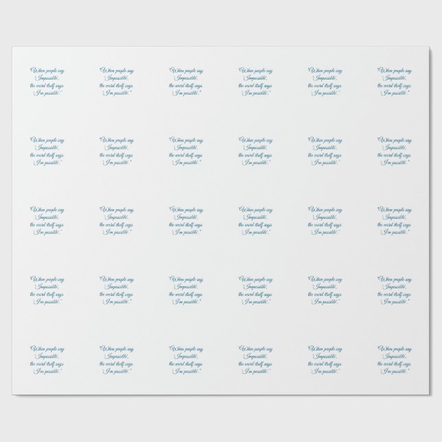 Button Wrapping Paper (Flat)