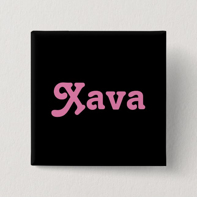 Button Xava (Front)