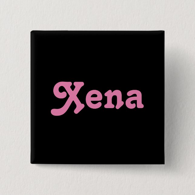 Button Xena (Front)