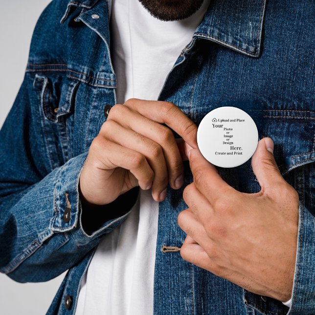 Button Your Design or Photo Upload (Button Your Design or Photo Upload)