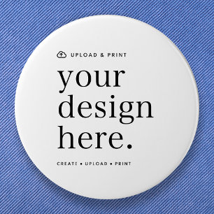 Button Your Design Upload 3" Round