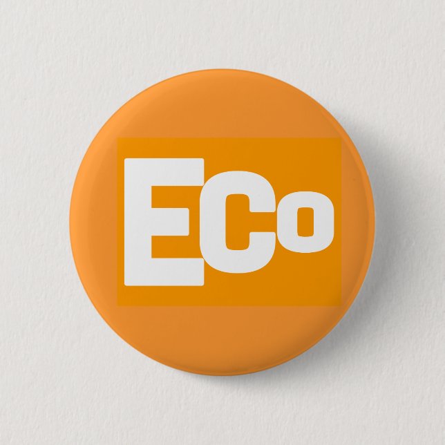 ButtonECO 6 Cm Round Badge (Front)