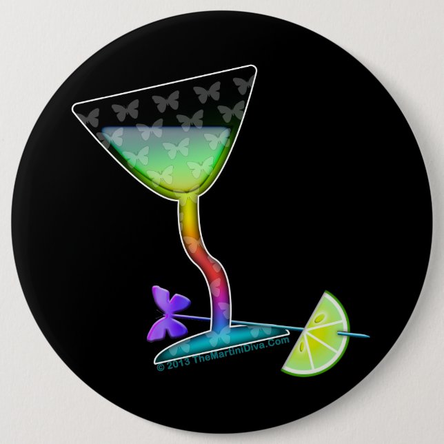 BUTTONS - BUTTERFLY MARTINI (Front)