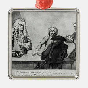 Buttons Coffee House, 1730 Metal Tree Decoration