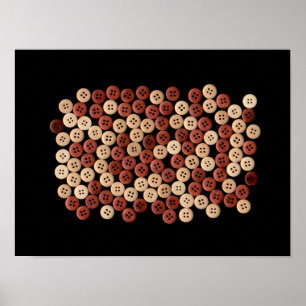 Buttons - Fine Art Photograph Poster