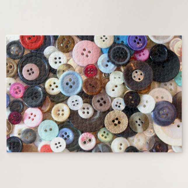 Buttons Jigsaw Puzzle (Horizontal)