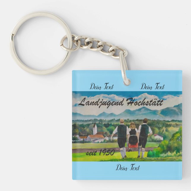 buttons key ring (Front)
