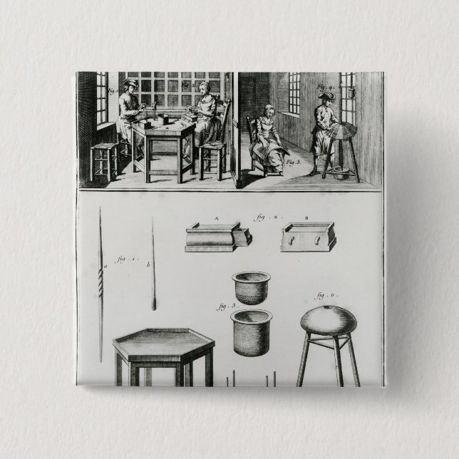 Buttons maker & lace maker (Front)