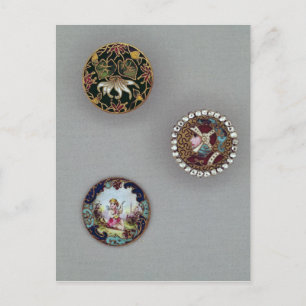 Buttons Postcard