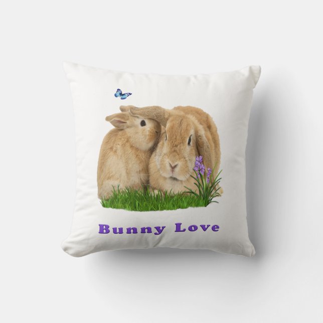 buuny love cushion (Front)
