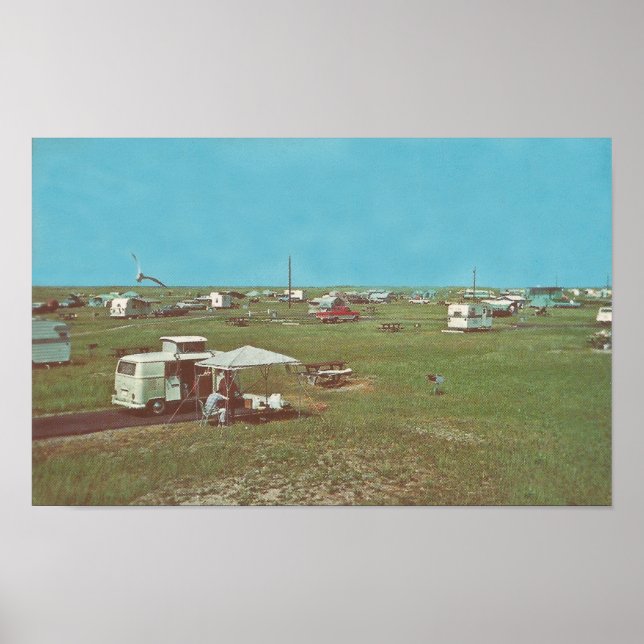 Buxton Campgrounds. Outer Banks, NC Poster (Front)