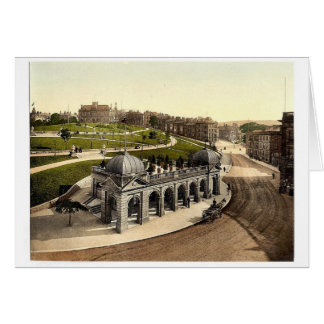 Buxton, pump room, Derbyshire, England rare Photoc
