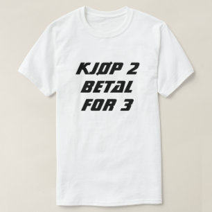 buy 2 pay for 3 in Norwegian white T-Shirt