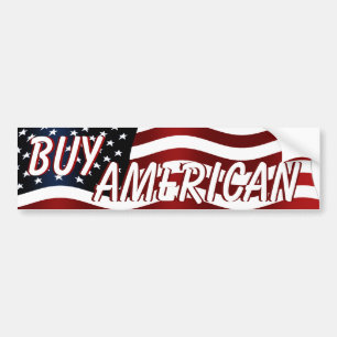 Buy American Bumper Sticker