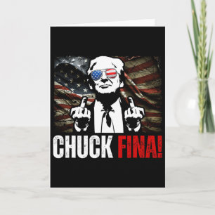 Buy American Chuck Fina China Trade Liberation Day Card