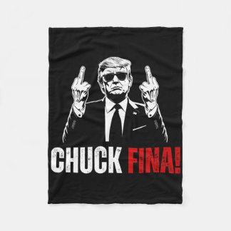 Buy American Chuck Fina China Trade Liberation Day Fleece Blanket