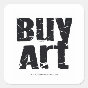 BUY ART SQUARE STICKER