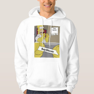 Buy Bitcoin Meme Funny Crypto Cartoon Art T-Shirt Hoodie