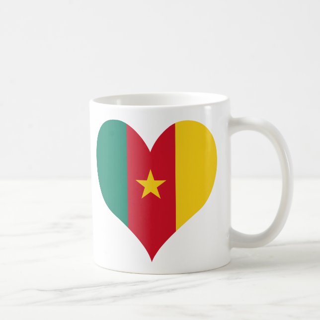 Buy Cameroon Flag Coffee Mug (Right)