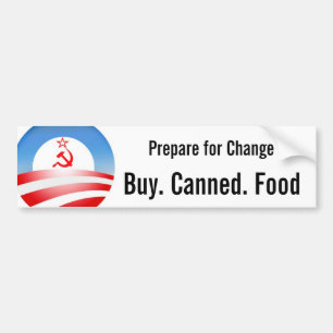 Buy. Canned. Food Bumper Sticker